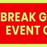 Break Glass in Fire Sign