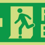 Fire Exit Arrow Sign