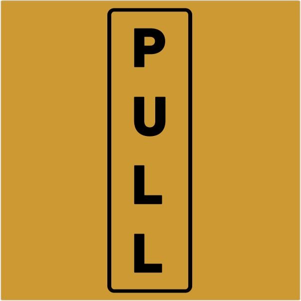 Pull Acrylic Vinyl Plate Image Pull Acrylic Vinyl Plate - Image 1